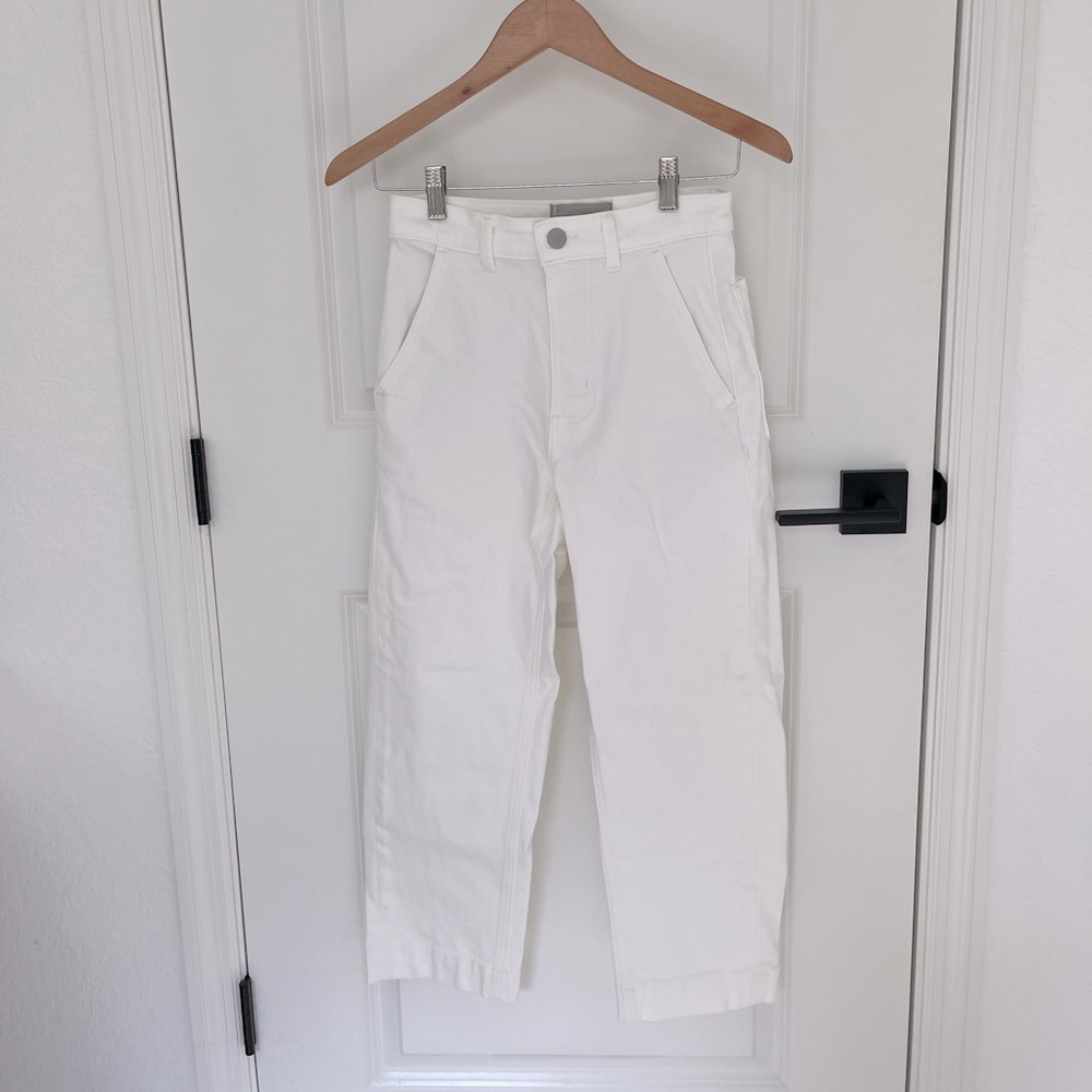 Everlane straight leg crop pant